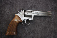 Load image into Gallery viewer, 18:  Smith &amp; Wesson Model 686-3 in 357 Mag with 6&quot; Barrel and Class C Engraving Wild Wild Westlake
