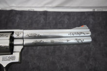 Load image into Gallery viewer, 18:  Smith &amp; Wesson Model 686-3 in 357 Mag with 6&quot; Barrel and Class C Engraving Wild Wild Westlake
