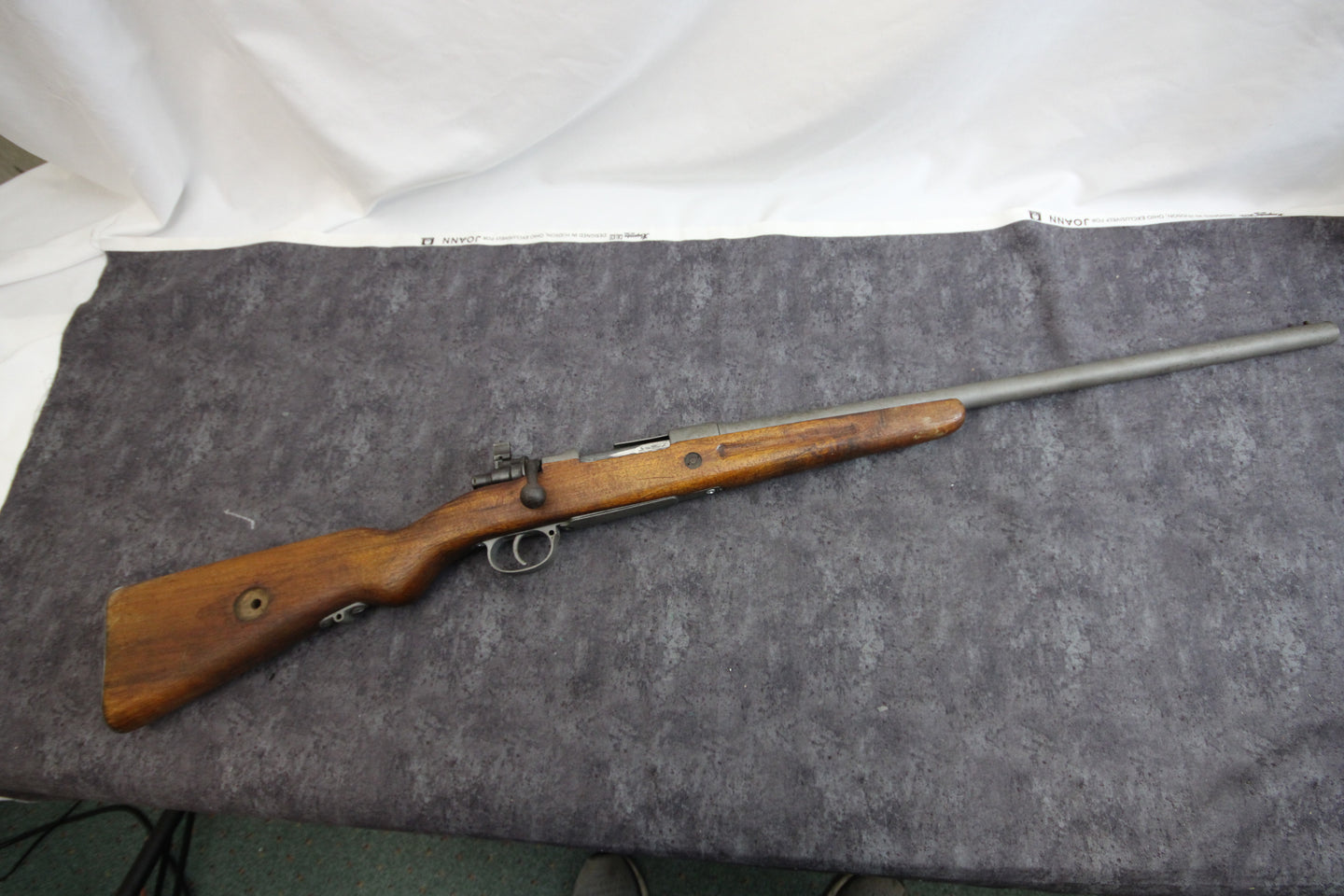 199:  German Mauser Sporter in 16 Gauge with 22